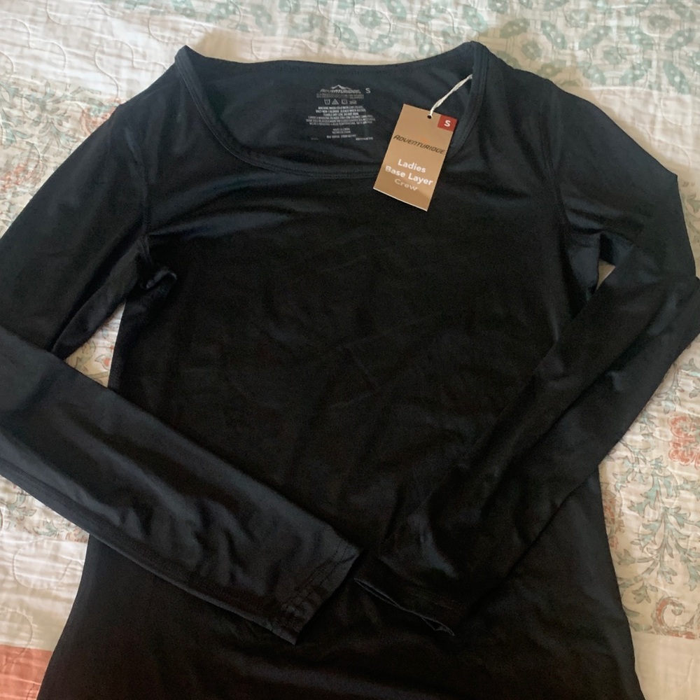 Black Long Sleeve Women's Top